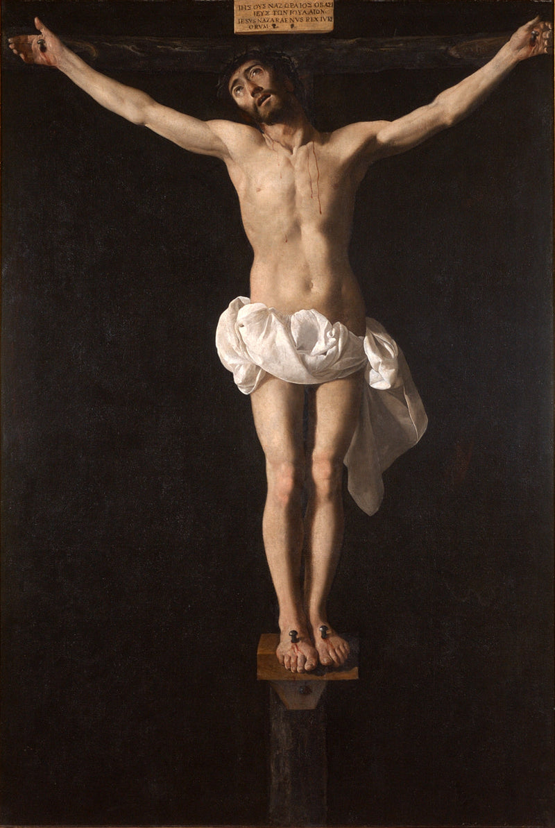 Kristus na kříži - Francisco de Zurbarán