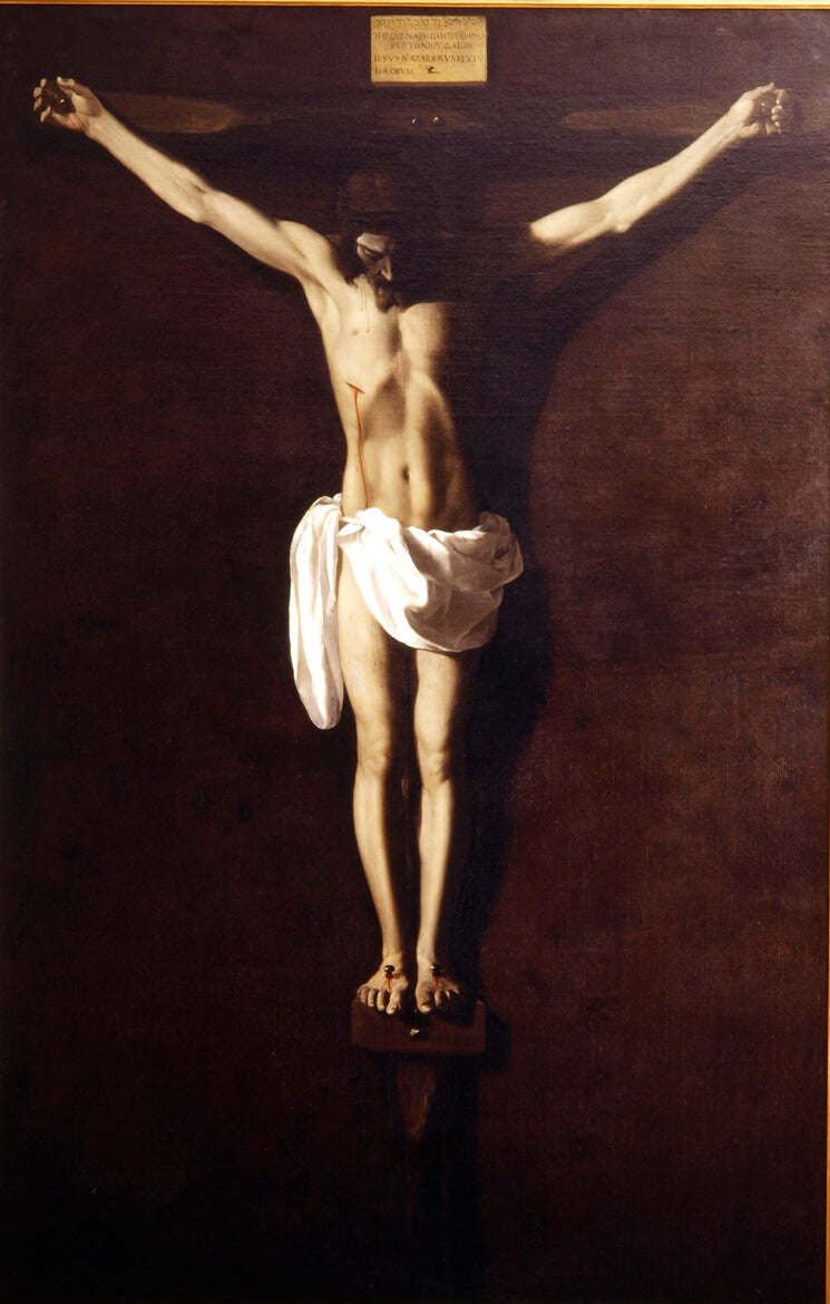 Kristus na kříži - Francisco de Zurbarán