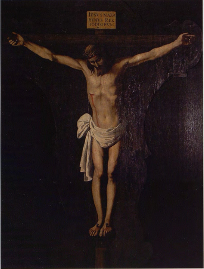 Kristus na kříži - Francisco de Zurbarán