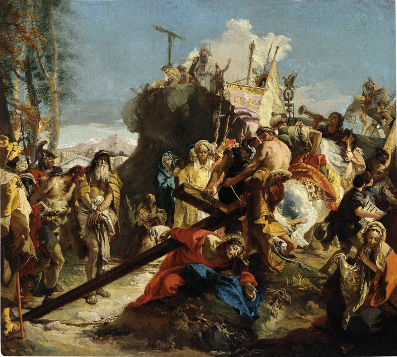Kristus na cestě Kalvárie - Giovanni Battista Tiepolo