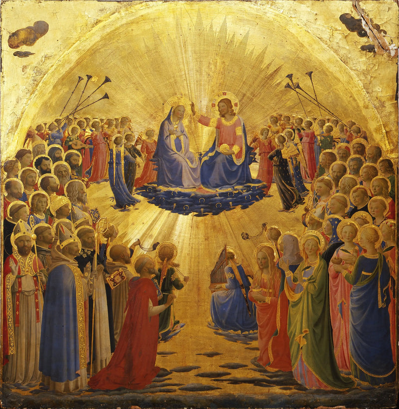 Korunovace Panny Marie - Fra Angelico