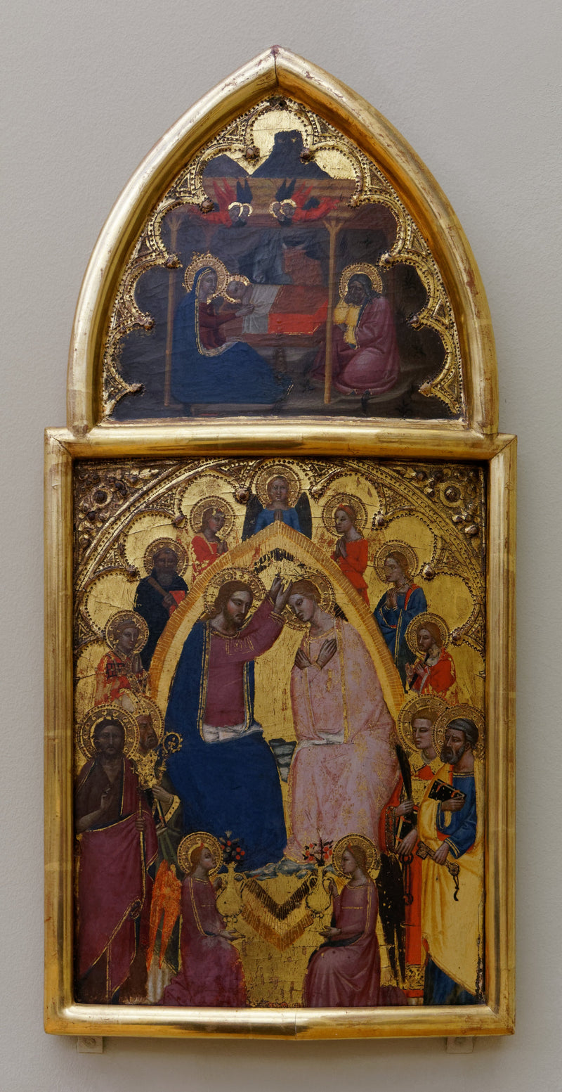 Korunování Panny Marie - Jacopo di Cione