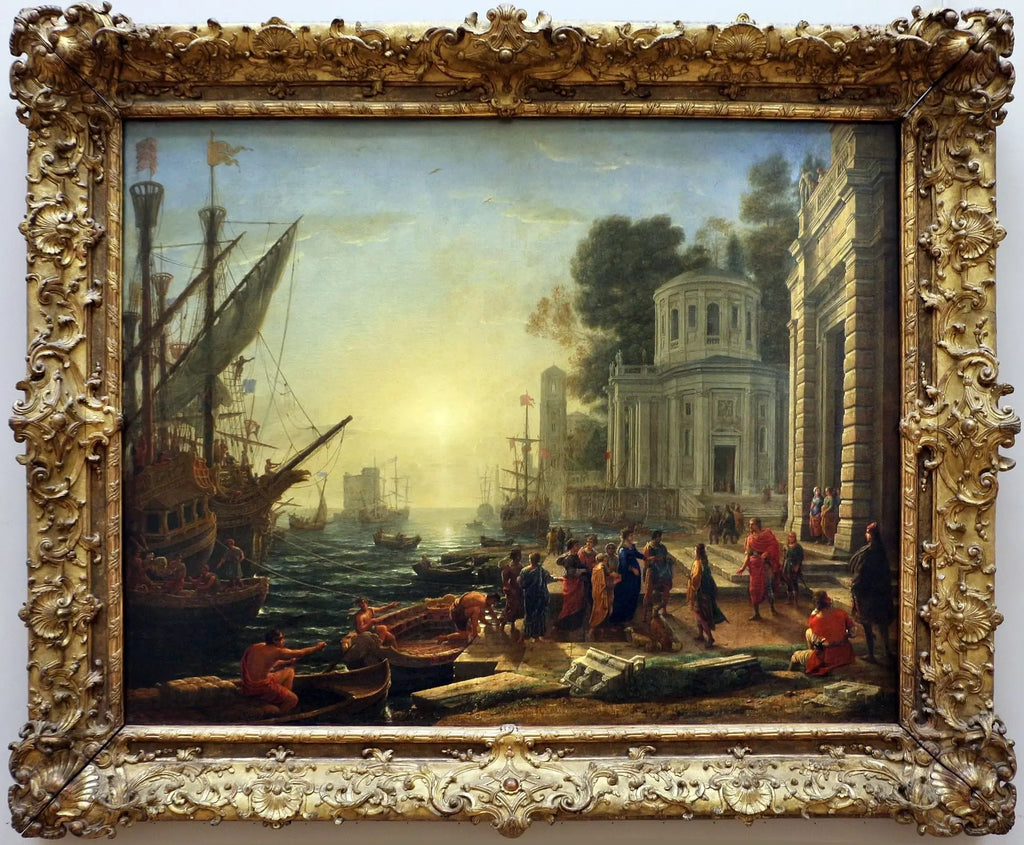 Le Débarquement de Cléopâtre à Tarse - Claude Lorrain - Alpha Reproduction