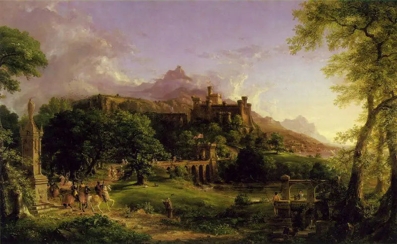Odjezd - Thomas Cole