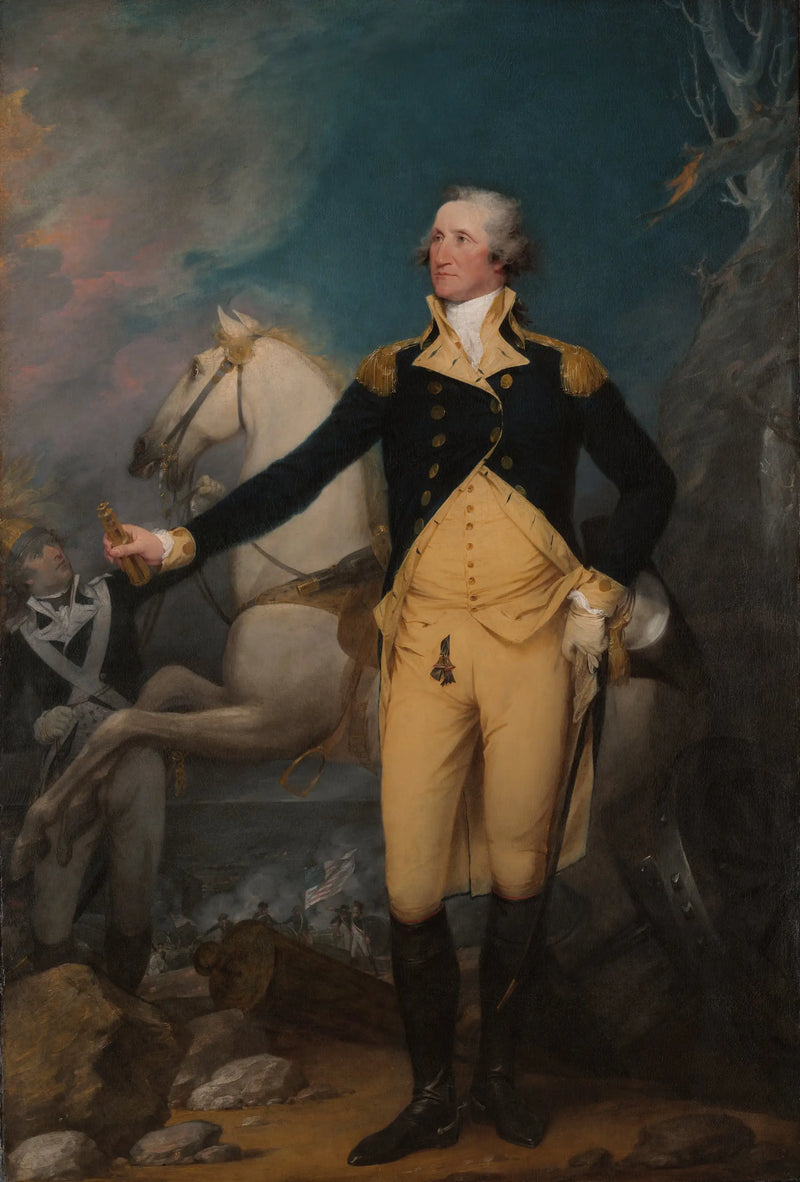 Generál George Washington v Trentoně - John Trumbull