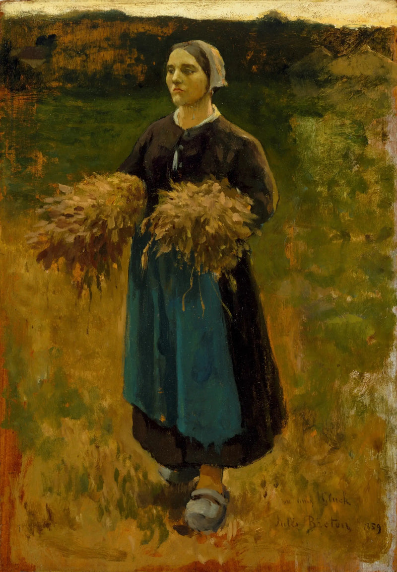 Sběrač - Jules Breton