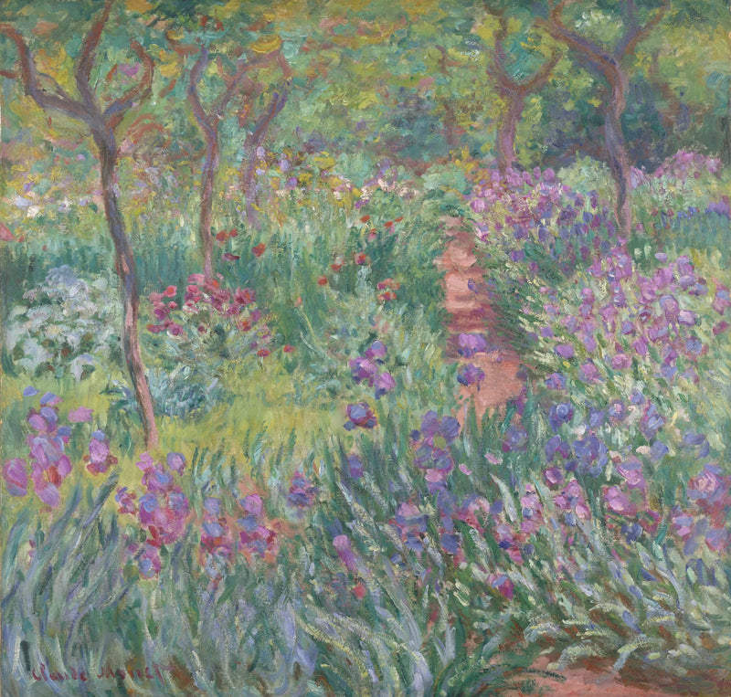 Zahrada umělce v Giverny - Claude Monet