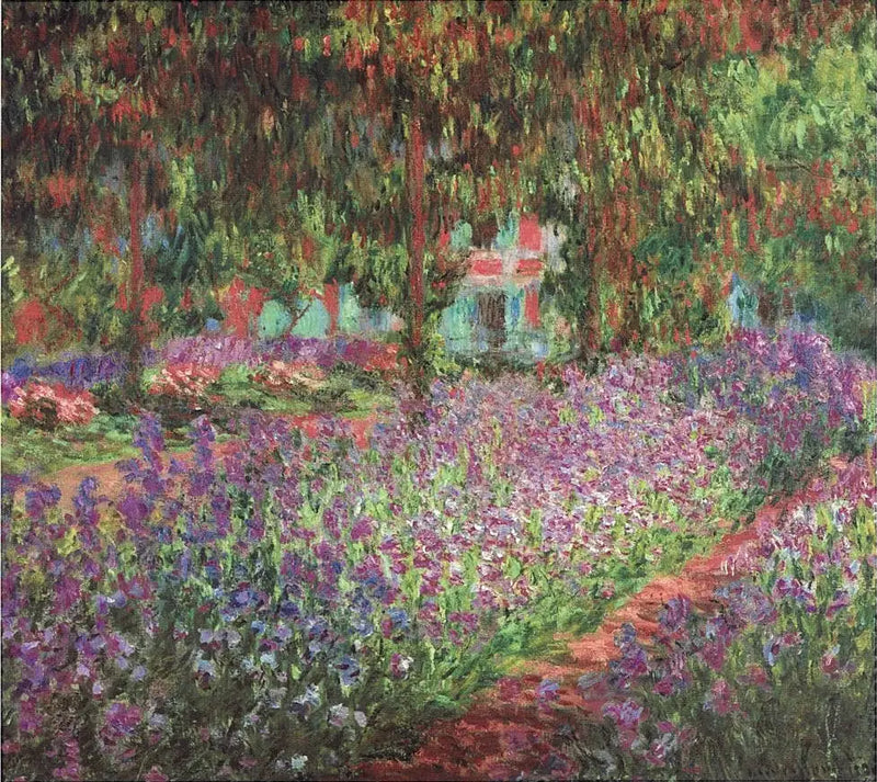 Zahrada umělce v Giverny - Claude Monet
