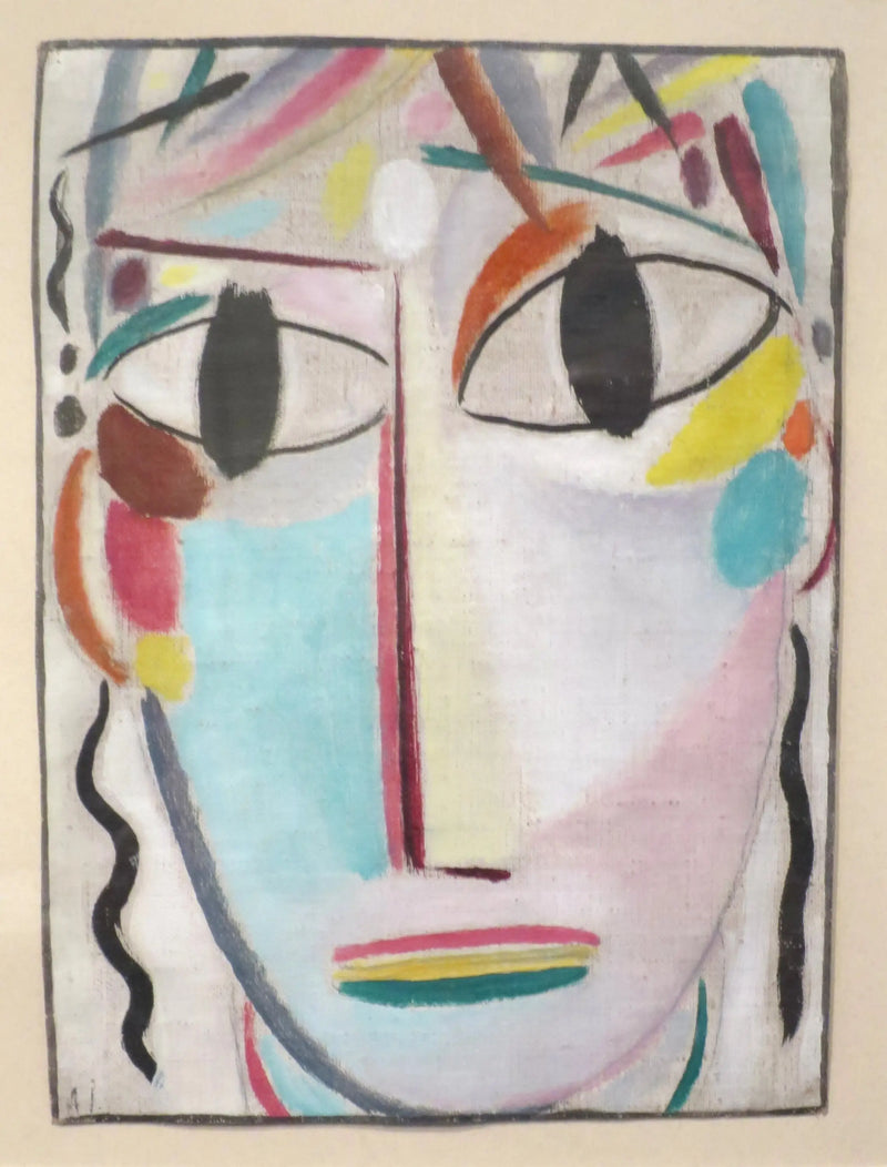 Mladý Kristus - Alexej von Jawlensky