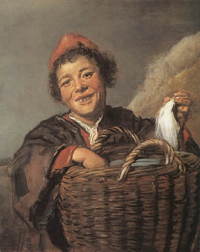 Mladý rybář - Frans Hals