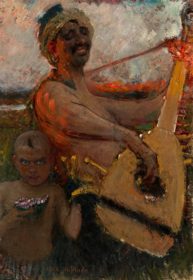 Hráč slepé bandury - Ilya Repin