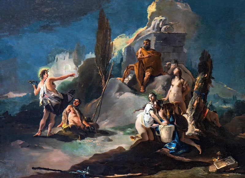 Rozsudek Mida - Giovanni Battista Tiepolo