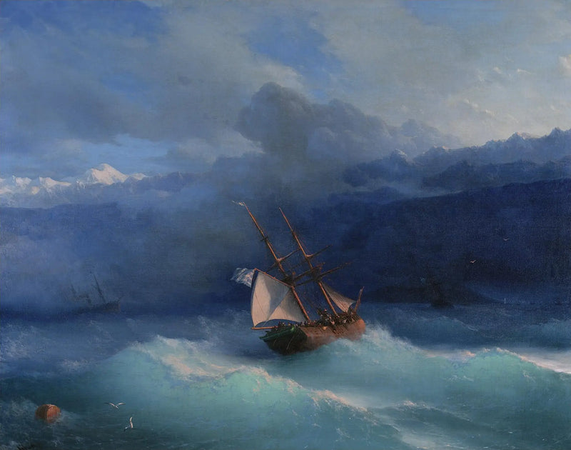 Podél pobřeží - Ivan Aivazovskij