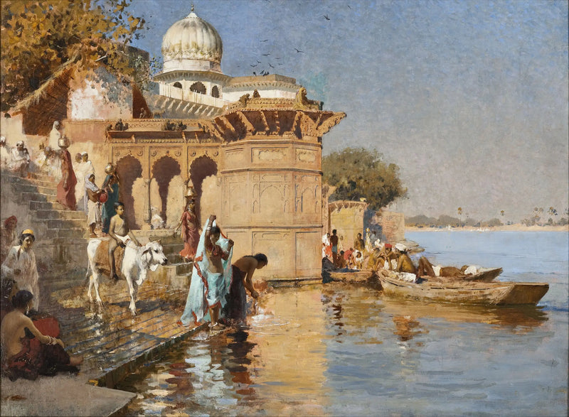 Podél Ghátů, Mathura - Edwin Lord Weeks