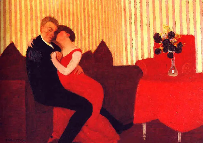 Le Mensonge - Felix Vallotton