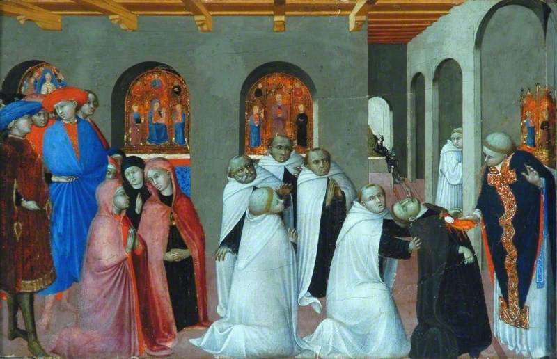 Zázrak svatého tajemství - Stefano di Giovanni (Sassetta)