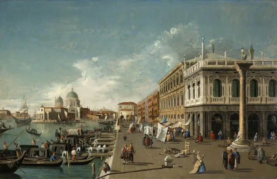 Le Molo Venise - Canaletto - Alpha Reproduction