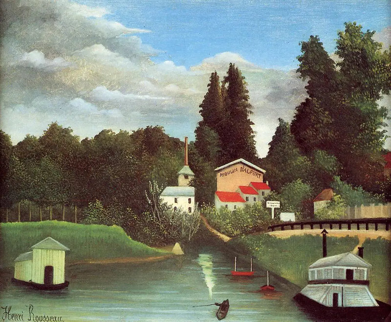 Mlýn Alfort - Henri Rousseau