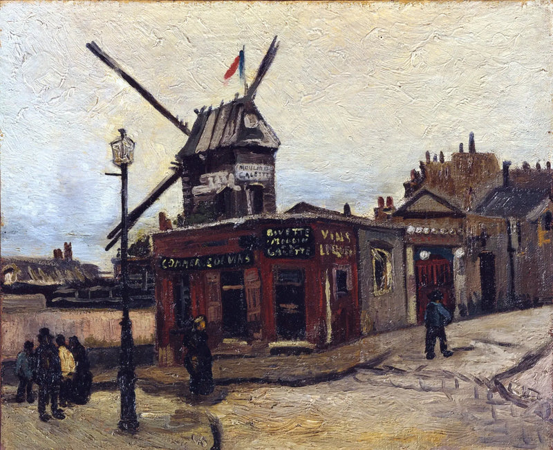 Mlýn La Galette - Vincent van Gogh