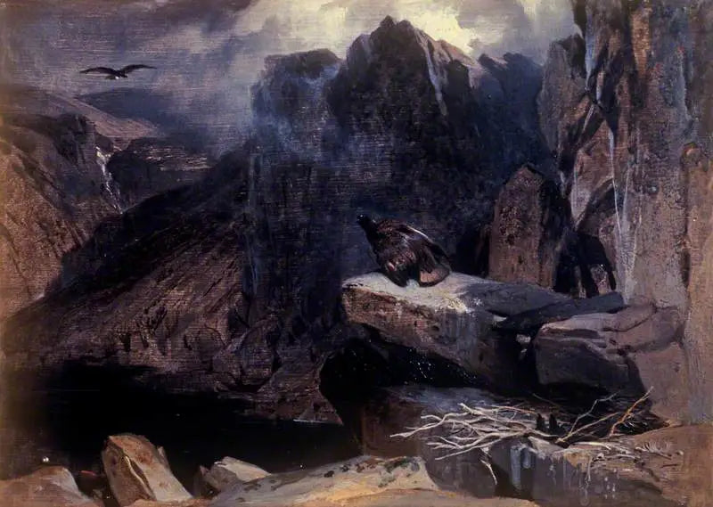 Le nid d'aigle - Edwin Henry Landseer