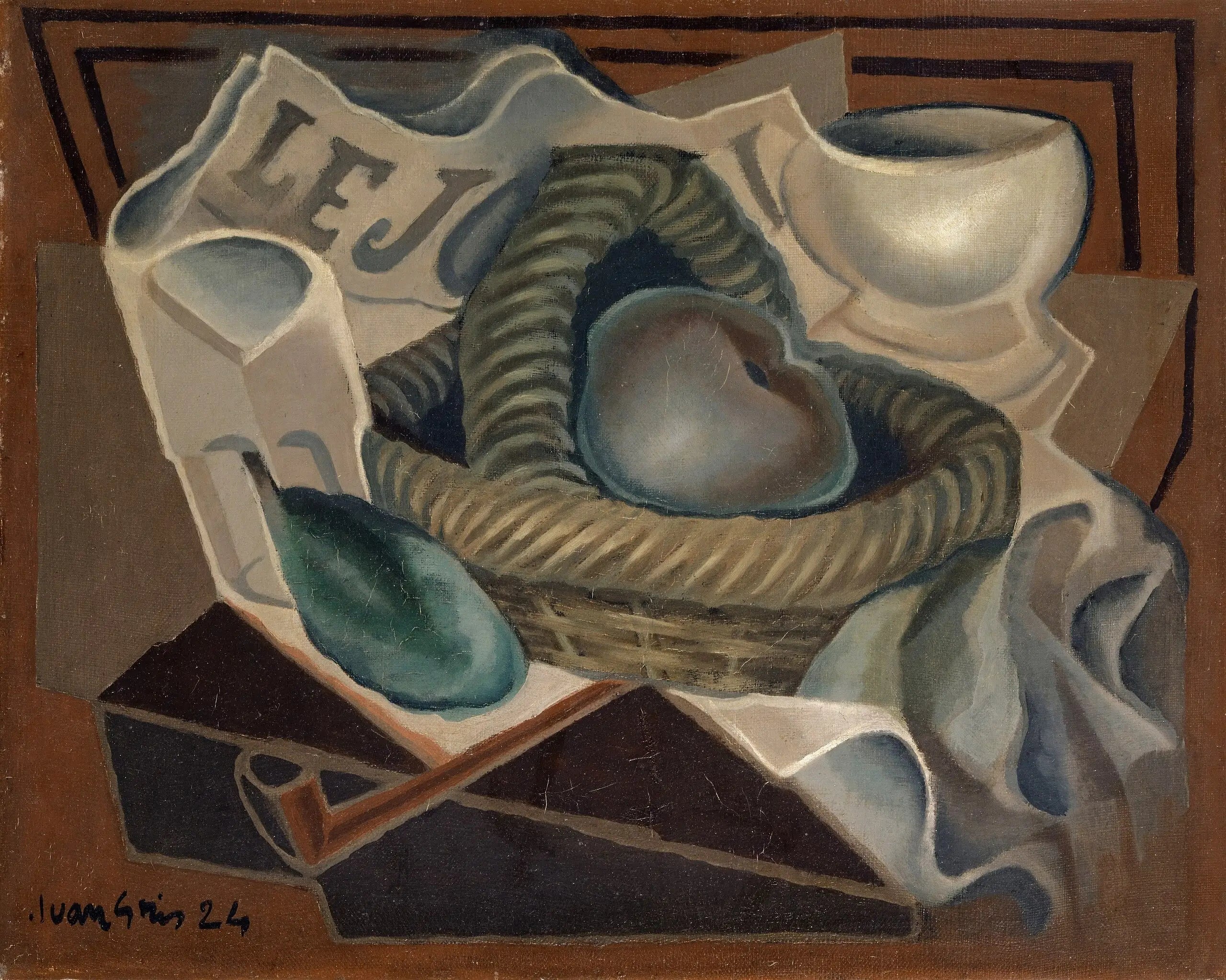 Le panier - Juan Gris - Alpha Reproduction