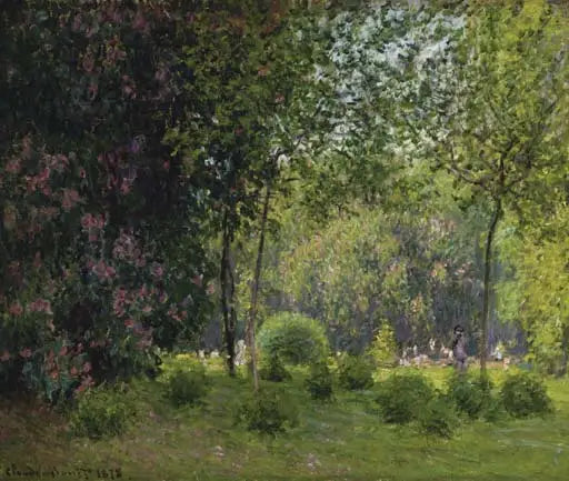 Park Monceau - Claude Monet