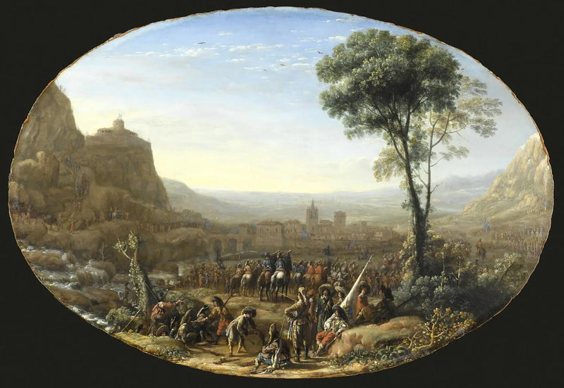 Násilné Suseův krok Louisem XIII. - Claude Lorrain