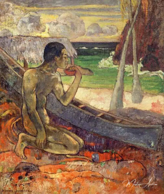 Le pauvre pêcheur - Paul Gauguin - Reproductions de tableaux et peintures haut de gamme