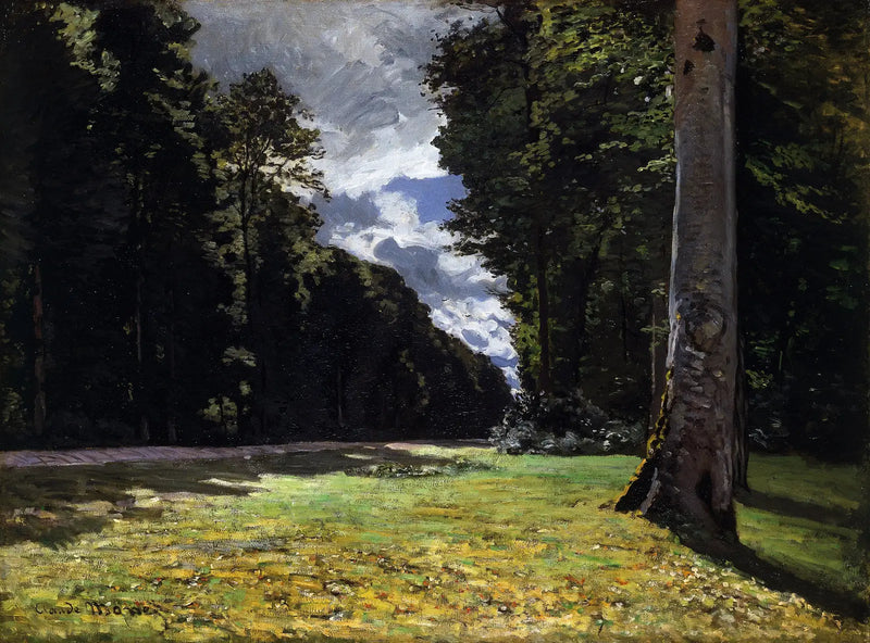 Pavé de Chailly v lese Fontainebleau - Claude Monet