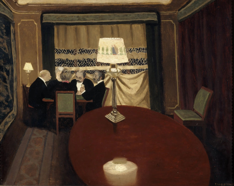 Poker - Félix Vallotton