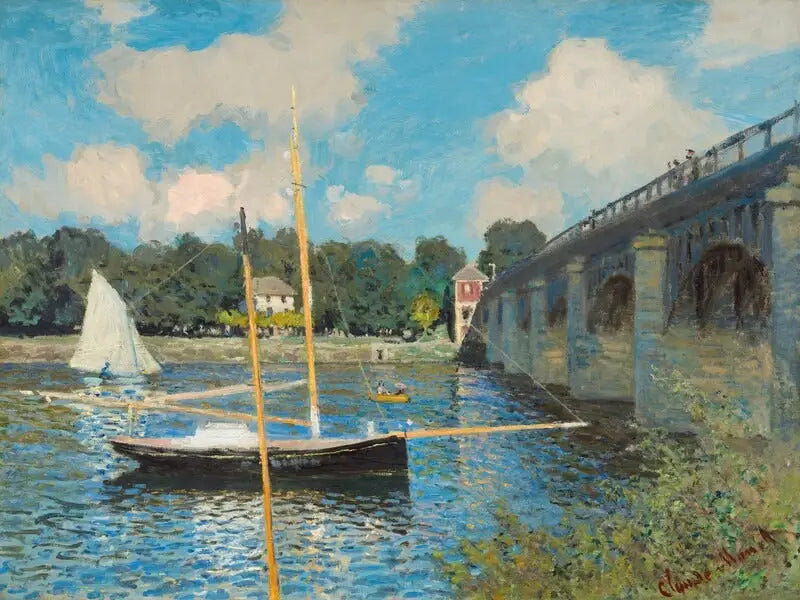 Most v Argenteuil - Claude Monet