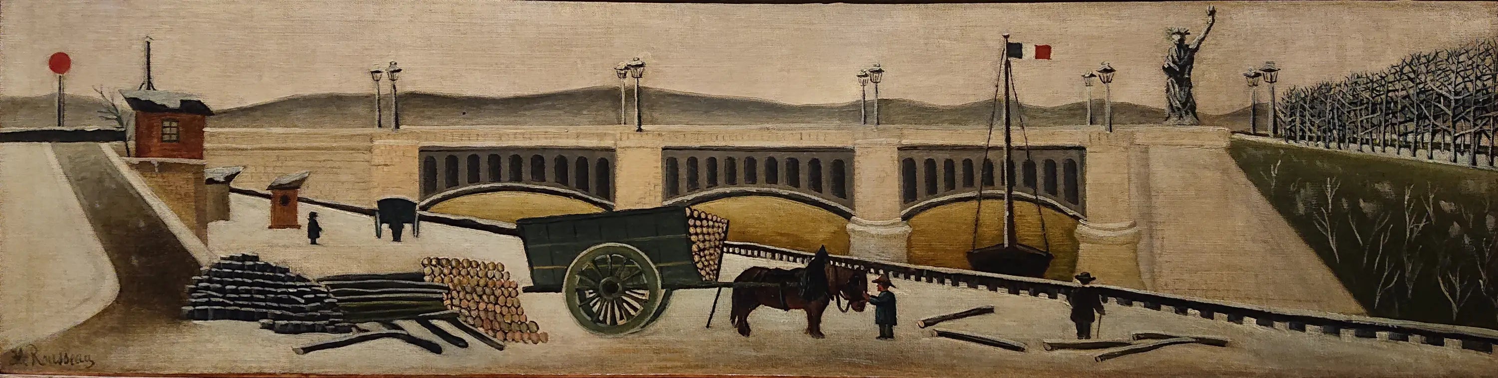 Le Pont de Grenelle - Henri Rousseau - Alpha Reproduction
