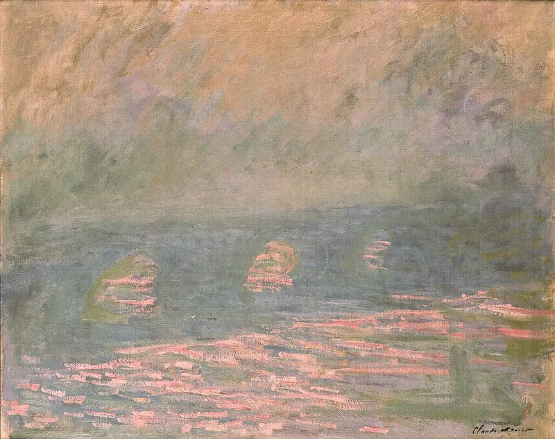 Most Waterloo - Claude Monet