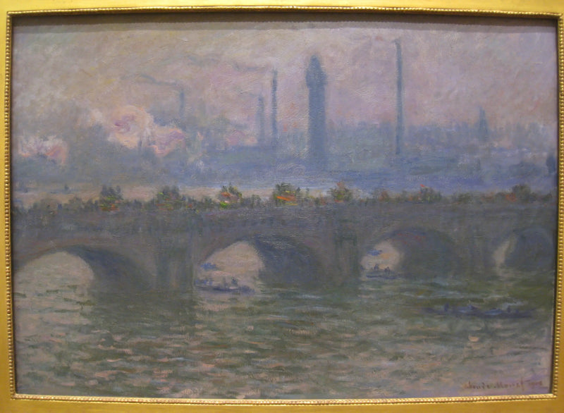 Most Waterloo - Claude Monet