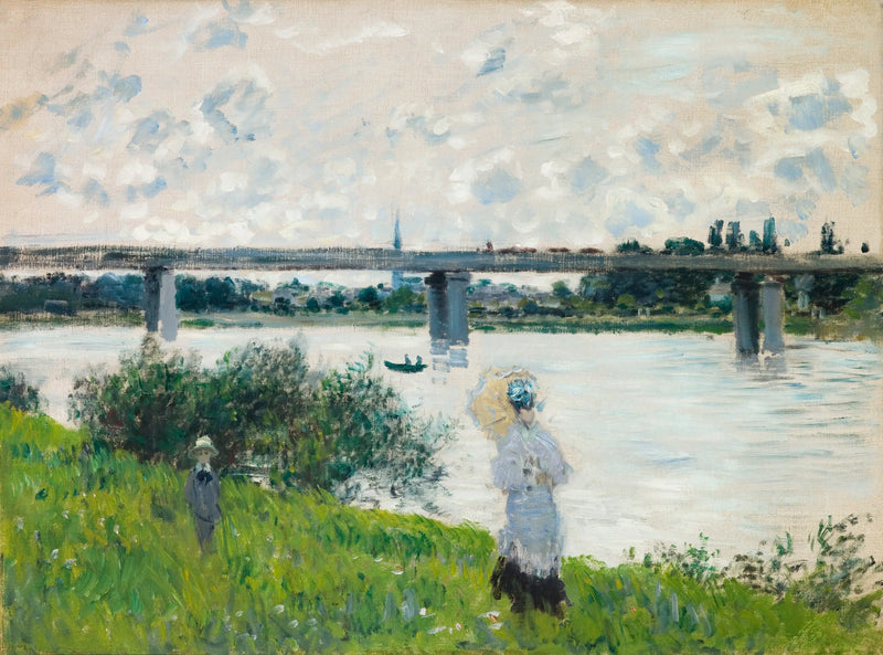 Železniční most v Argenteuil - Claude Monet