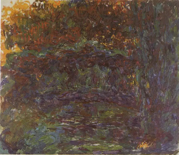 Japonský most - Claude Monet