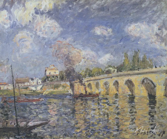 Le pont - Van Gogh - Reproductions de tableaux et peintures haut de gamme