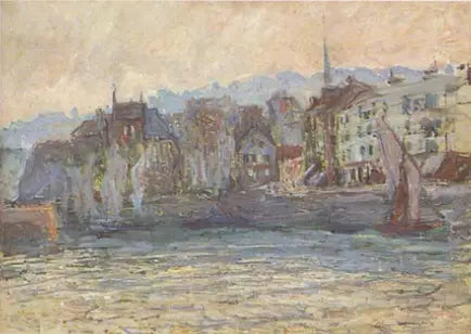 Přístav v Honfleur - Claude Monet
