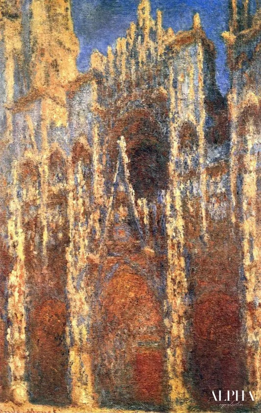 Le Portail (W1359) - Claude Monet - Reproductions de tableaux et peintures haut de gamme