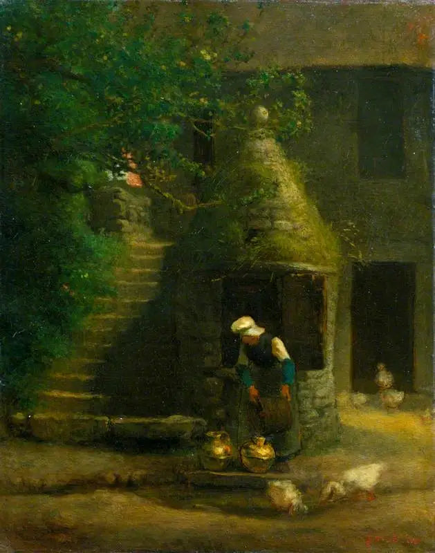 Gruchyho studna - Jean-François Millet