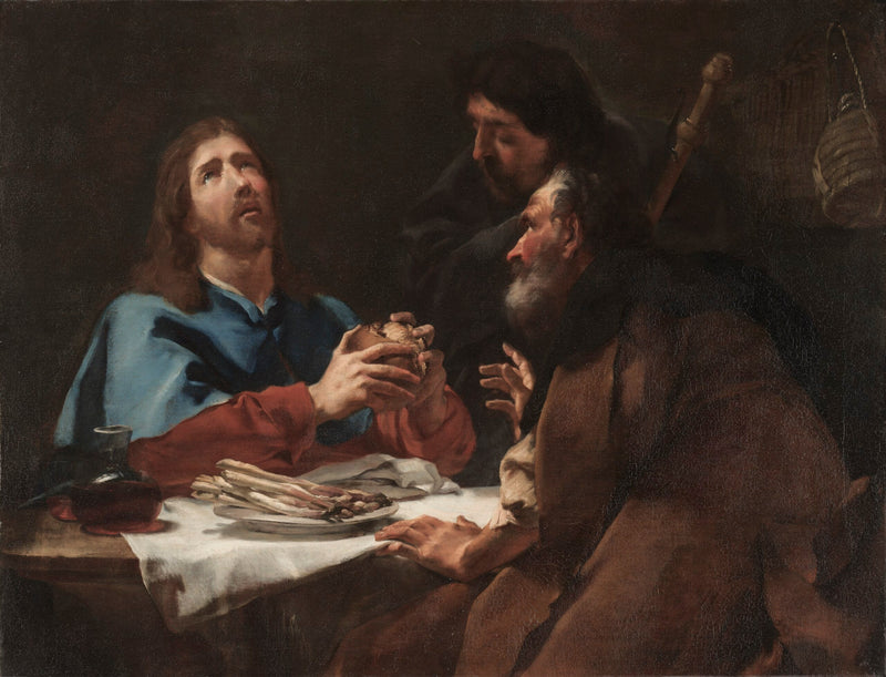 Jídlo v Emmaüs - Giovanni Battista Piazzetta