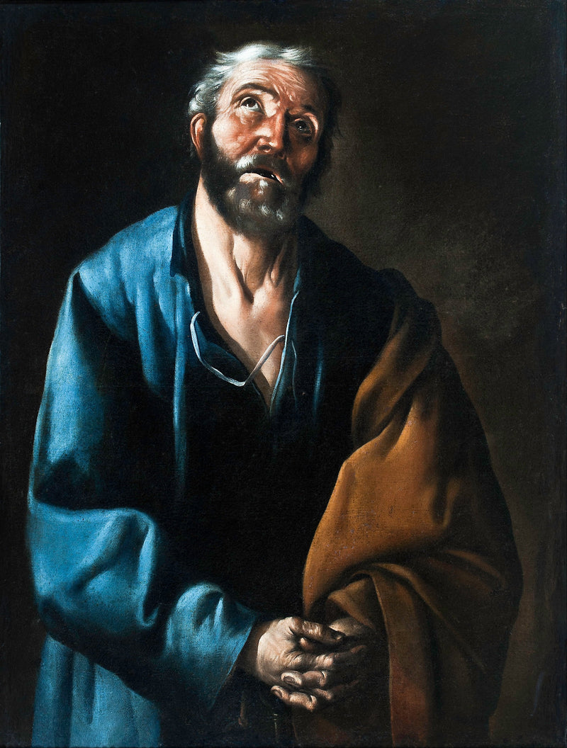 Sklíčení svatého Petra - Francisco de Zurbarán