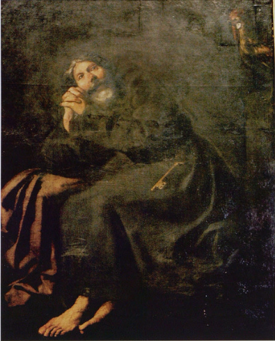 Sklonění svatého Petra - Francisco de Zurbarán