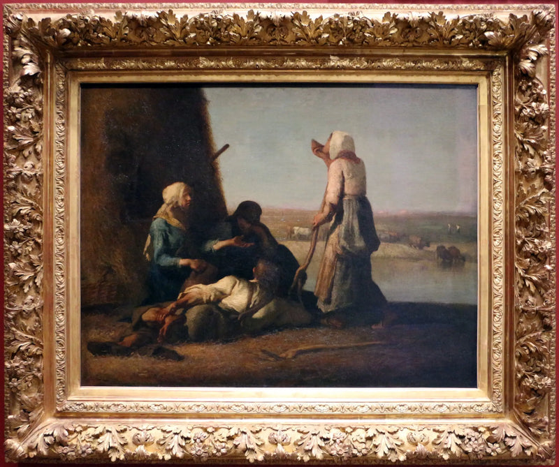 Odpočinek žníků - Jean-François Millet
