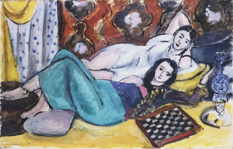 Odpočinek modelů - Henri Matisse