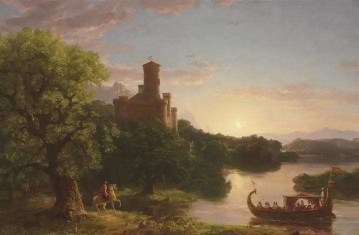 Návrat turnaje - Thomas Cole