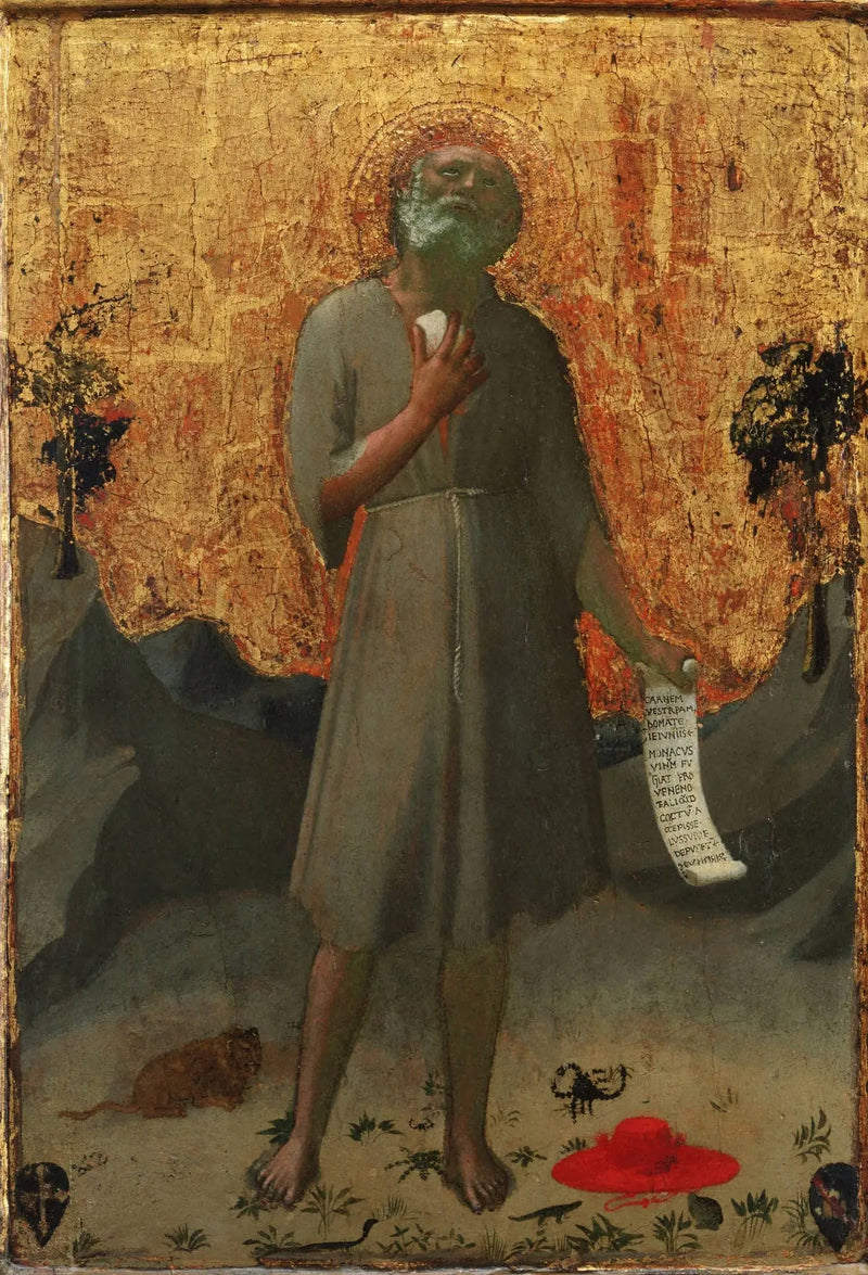 Svatý Jeroným kajícník - Fra Angelico