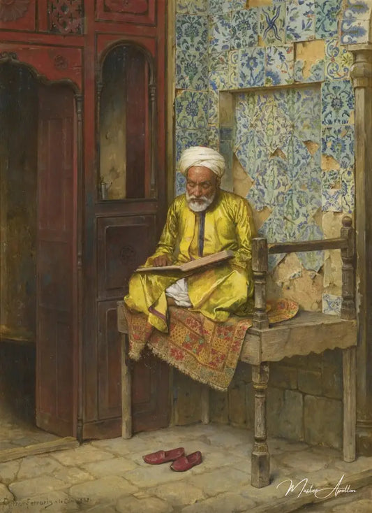 Le savant du Caire - Arthur von Ferraris Reproductions de tableaux à la peinture à l’huile