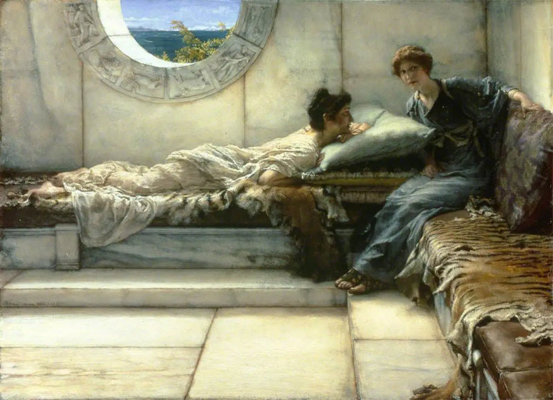 Tajemství - Lawrence Alma-Tadema