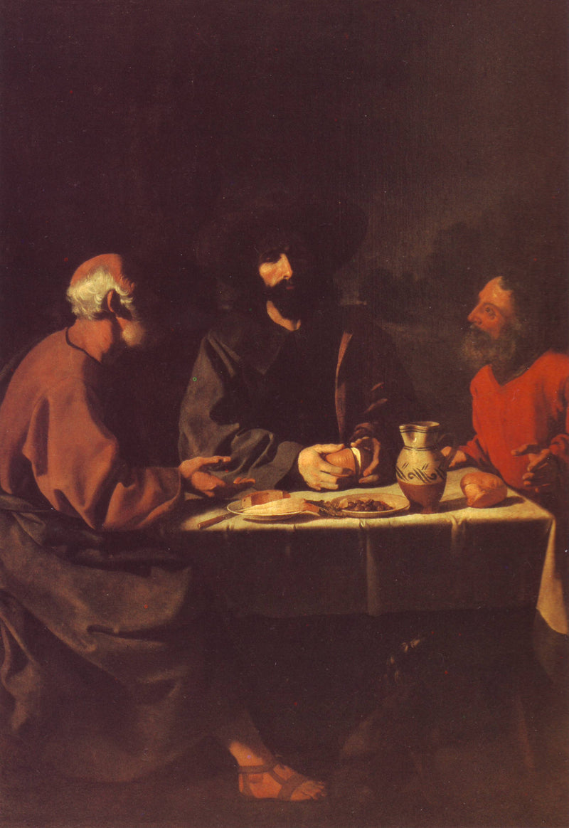 Večeře u Emmaus - Francisco de Zurbarán